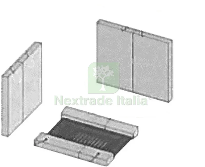 Coppia Refrattario Posteriore per Stufa KIR — Cemento, malte e collanti edili — rif. FERX.99302 — foto 2