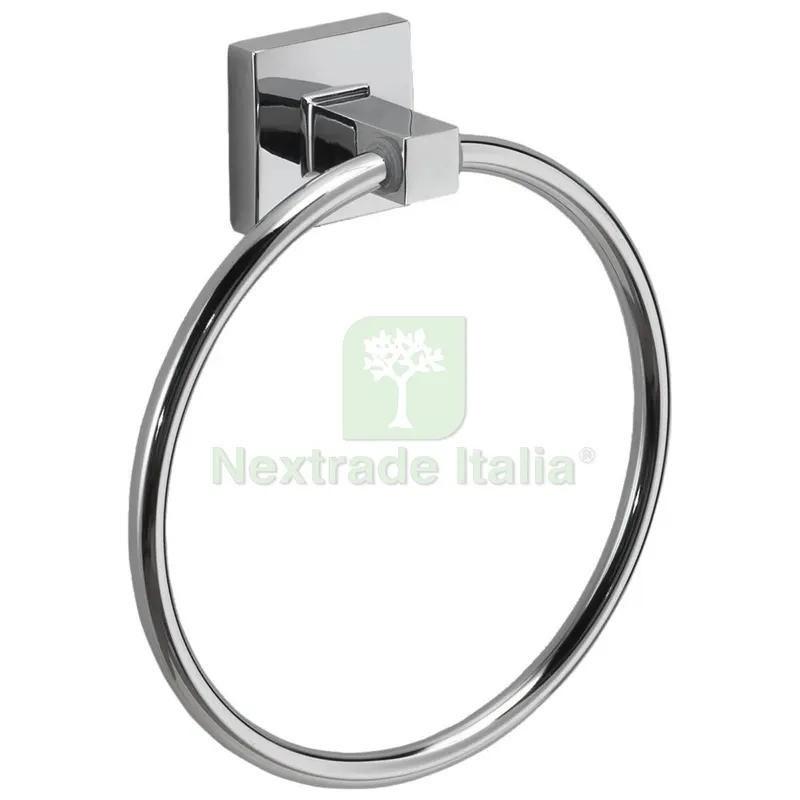 GEDY ART. OL70 OLIMPO PORTA SALVIETTE ANELLO INOX — Accessori bagno — rif. FERX.99321