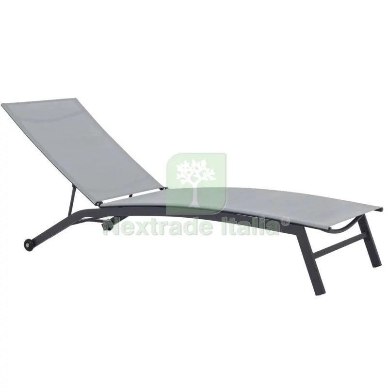 Lettino Bora Bora JYB3006F- Colore Grigio — Tempo libero outdoor — rif. FERX.99370 Lettino Bora Bora JYB3006F- Colore Grigio — Tempo libero outdoor — rif. FERX.99370