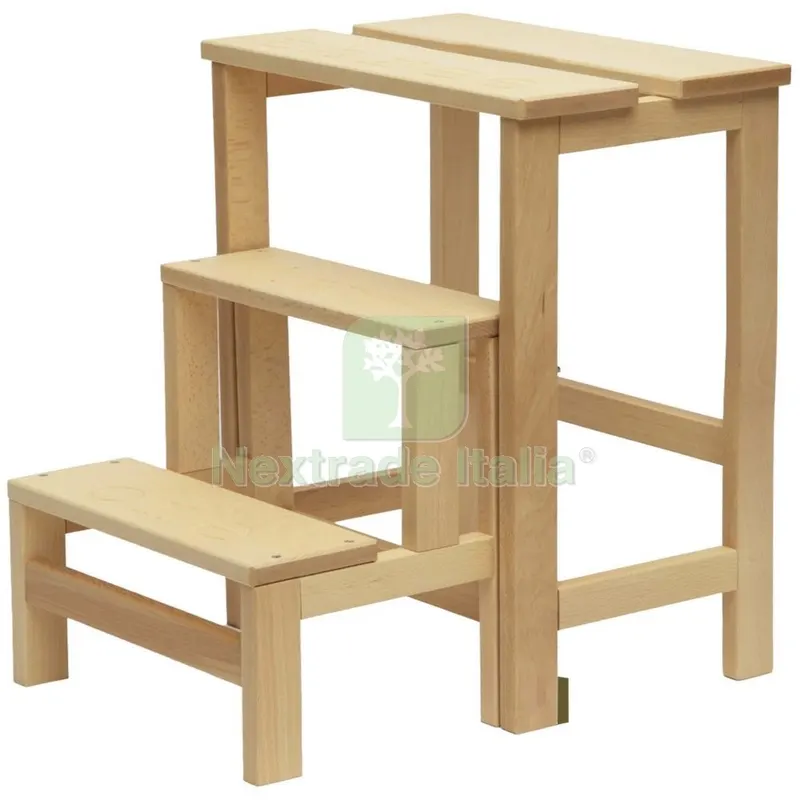 Sgabello Legno a 3 Gradini MOD. Ribalta — Arredo — rif. FERX.99384