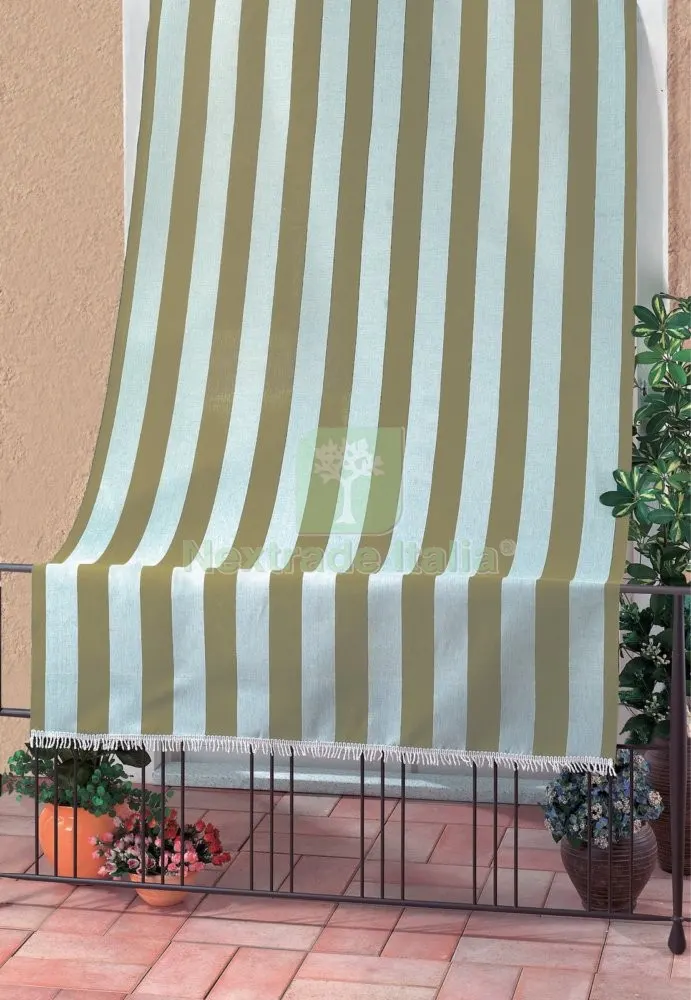 TENDA DA SOLE MOD. RIO CM.140X250 BIANCO/BEIGE — Tende e zanzariere — rif. FERX.99389 TENDA DA SOLE MOD. RIO CM.140X250 BIANCO/BEIGE — Tende e zanzariere — rif. FERX.99389