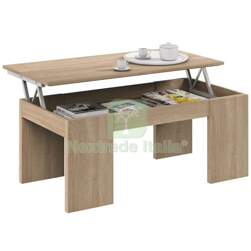 KIT TAVOLO CAFF ELEVABILE 43X100X50H ROVERE CANADESE — Arredo — rif. FERX.99489 KIT TAVOLO CAFF ELEVABILE 43X100X50H ROVERE CANADESE — Arredo — rif. FERX.99489