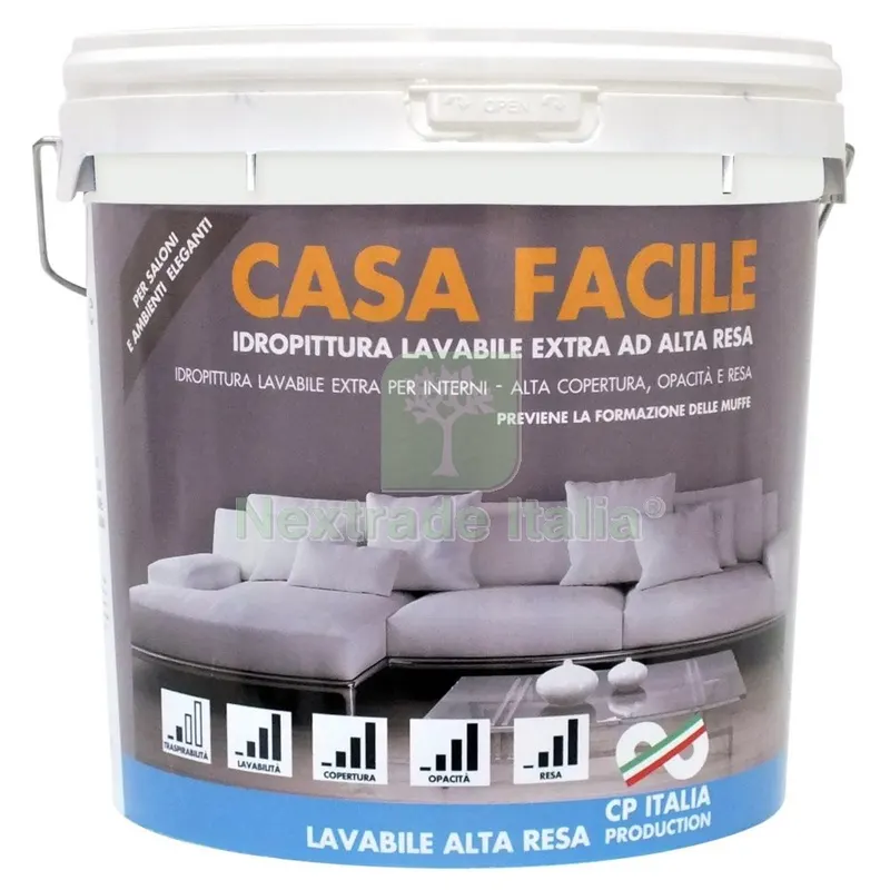IDROPIT. SUPERLAVABILE CASA FACILE DA LT. 5 — Pitture murali e idropitture — rif. FERX.99506 IDROPIT. SUPERLAVABILE CASA FACILE DA LT. 5 — Pitture murali e idropitture — rif. FERX.99506