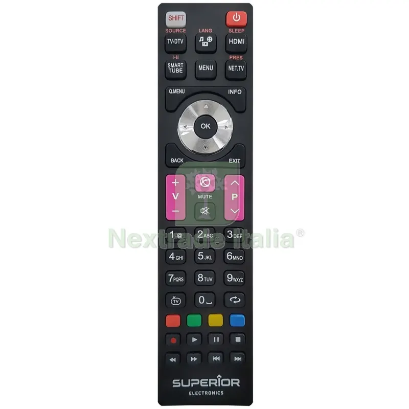 TELECOMANDO TV SUPERIOR TELEFUNKEN — Telecomandi e ricambi — rif. FERX.99522
