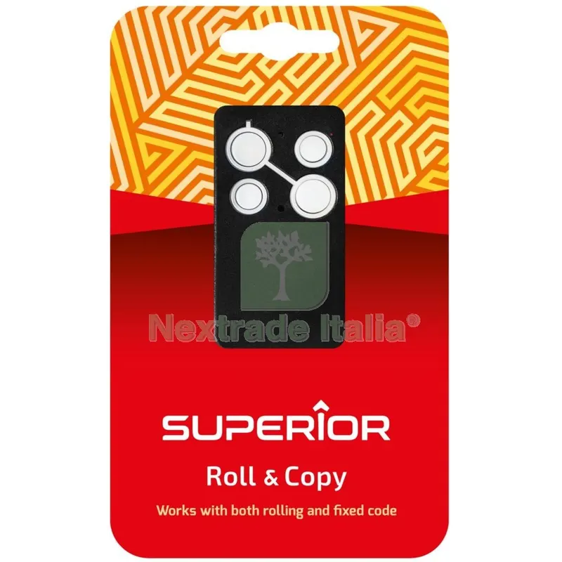 Radiocomando Superior Roll Copy — Automazioni cancello — rif. FERX.99523 Radiocomando Superior Roll Copy — Automazioni cancello — rif. FERX.99523