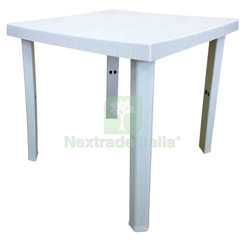 TAVOLO GARDEN FIGARO CM.80X80 BIANCO — Scarichi e sifoni — rif. FERX.99537