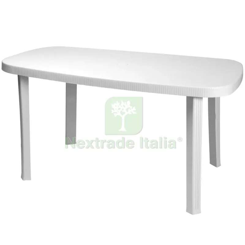TAVOLO GARDEN OTELLO CM.136x82x72h BIANCO — Scarichi e sifoni — rif. FERX.99540