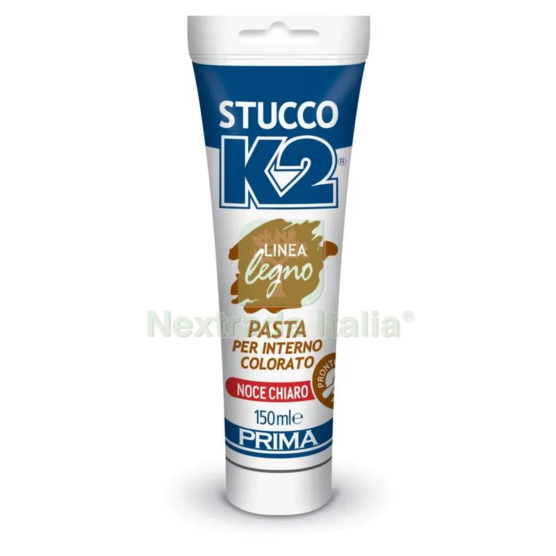 6PZ STUCCO PRONTO K2 NOCE CHIARO TUBETTO ML.150 — Stucchi e rasanti — rif. FERX.99751