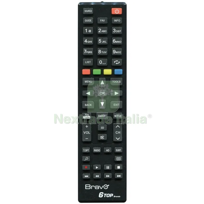 TELECOMANDO X TV 6 TOP — Interruttori e prese — rif. FERX.99825