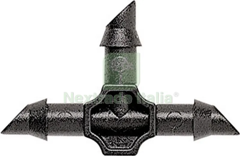 RAINFALL RACCORDO A T PER TUBI 4X6 BL.10 PZ — Tubi e raccordi — rif. FERX.99896