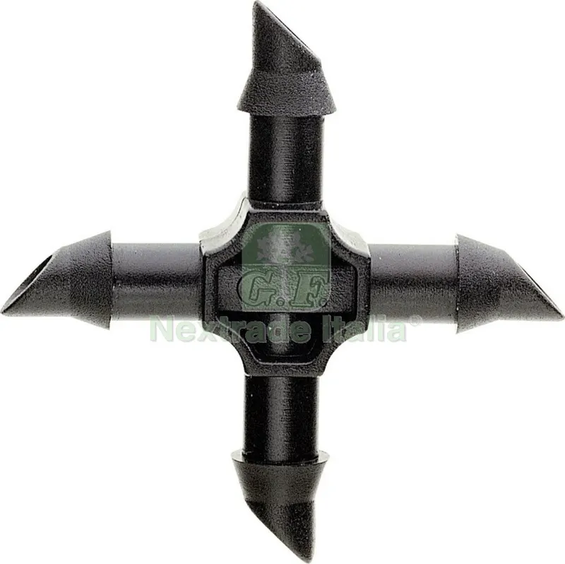 RAINFALL RACCORDO A CROCE X TUBI 4X6 BL.10 PZ — Tubi e raccordi — rif. FERX.99911 RAINFALL RACCORDO A CROCE X TUBI 4X6 BL.10 PZ — Tubi e raccordi — rif. FERX.99911