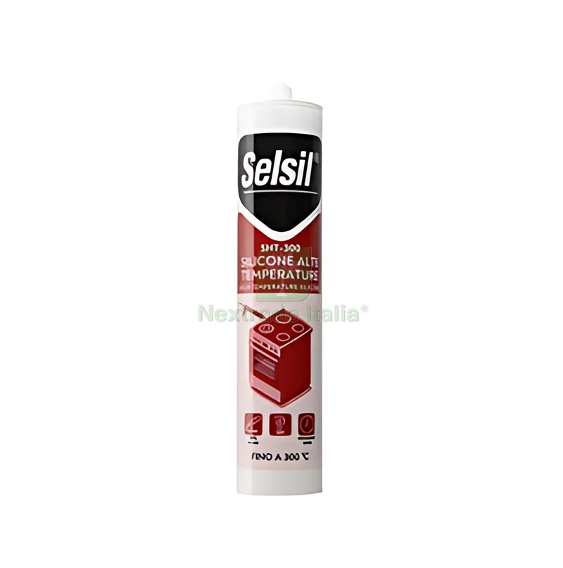 SELSIL SILICONE ALTE TEMPERATURE CARTUCCIA QNH-300 310ML — Adesivi e sigillanti — rif. FERX.15165