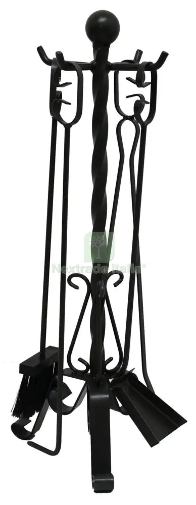 SET CAMINO ACCIAIO VERNICIATO BERLINO (1092/70) — Stufe e camini — rif. FERX.14853 SET CAMINO ACCIAIO VERNICIATO BERLINO (1092/70) — Stufe e camini — rif. FERX.14853