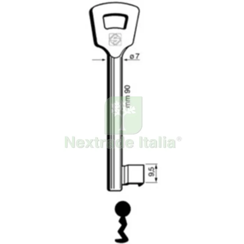 5PZ CHIAVI SILCA PATENT 10NFHL ZAMA — Serrature e cilindri — rif. FERX.502165 5PZ CHIAVI SILCA PATENT 10NFHL ZAMA — Serrature e cilindri — rif. FERX.502165