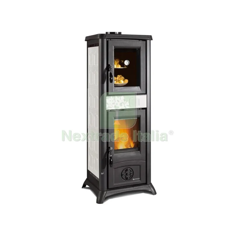 STUFA A LEGNA GEMMA FORNO INFINITY ELEGANCE B.CO — Stufe e camini — rif. FERX.502882 STUFA A LEGNA GEMMA FORNO INFINITY ELEGANCE B.CO — Stufe e camini — rif. FERX.502882