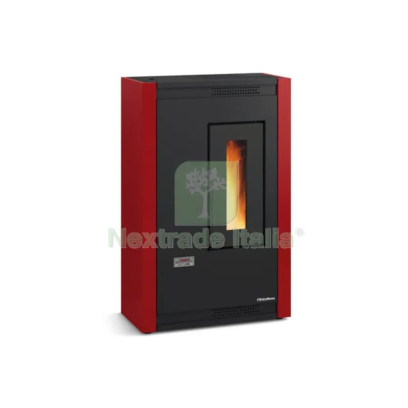 STUFA PELLET VENTIL SLIM 5.1KW LUISELLA 5.0 BORDEAUX — Stufe e camini — rif. FERX.505396 STUFA PELLET VENTIL SLIM 5.1KW LUISELLA 5.0 BORDEAUX — Stufe e camini — rif. FERX.505396