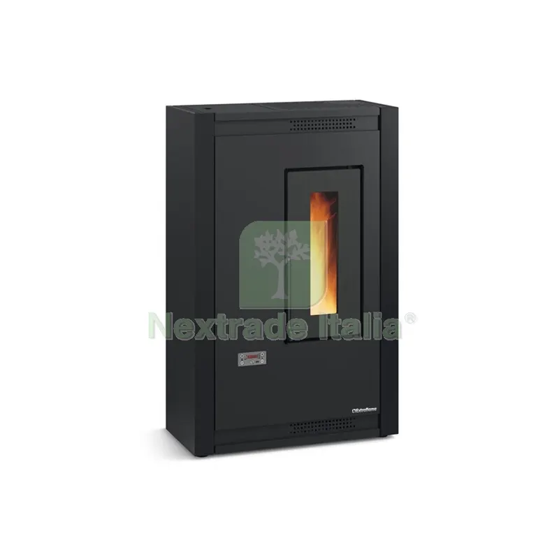 STUFA PELLET VENTIL SLIM 5.1KW LUISELLA 5.0 NERO — Stufe e camini — rif. FERX.505397 STUFA PELLET VENTIL SLIM 5.1KW LUISELLA 5.0 NERO — Stufe e camini — rif. FERX.505397