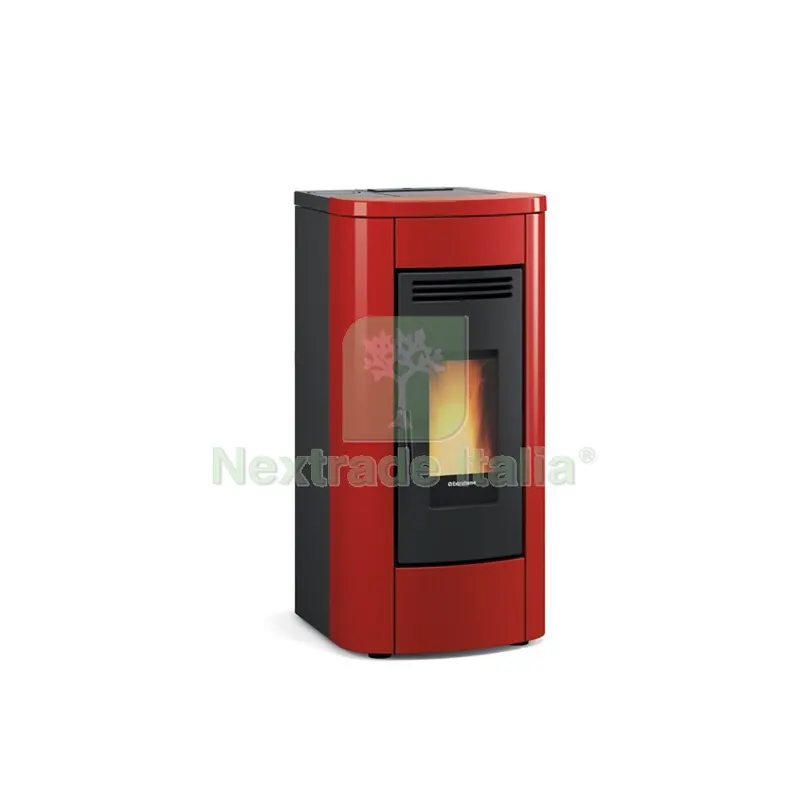 STUFA PELLET VENTIL 8KW KLAUDIA 5.0 BORDEAUX — Stufe e camini — rif. FERX.505399 STUFA PELLET VENTIL 8KW KLAUDIA 5.0 BORDEAUX — Stufe e camini — rif. FERX.505399