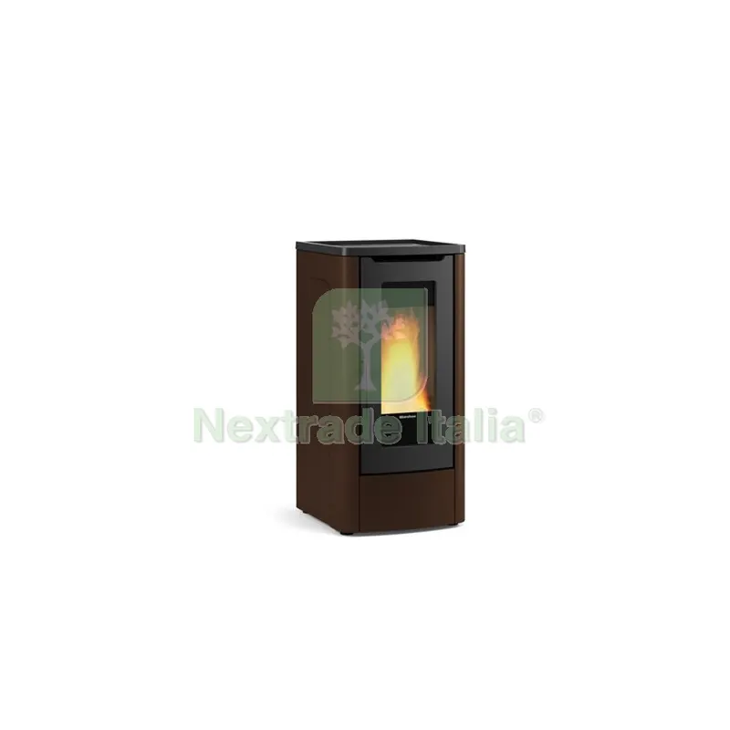 STUFA PELLET CANALIZ 10 KW DAHIANA PLUS 5.0 BRONZO — Stufe e camini — rif. FERX.505402 STUFA PELLET CANALIZ 10 KW DAHIANA PLUS 5.0 BRONZO — Stufe e camini — rif. FERX.505402