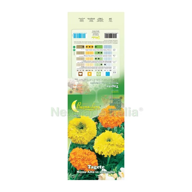 10PZ SEMI GARDEN TAGETE NANO — Protezione piante e sementi — rif. FERX.508077 10PZ SEMI GARDEN TAGETE NANO — Protezione piante e sementi — rif. FERX.508077