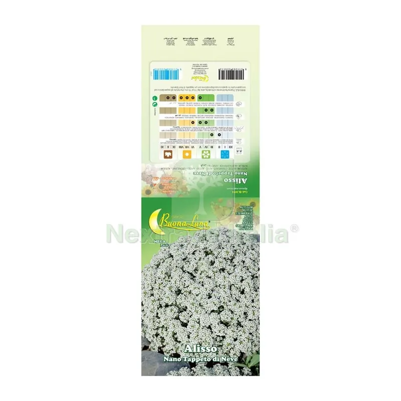 10PZ SEMI GARDEN ALISSO NEVE NANO — Protezione piante e sementi — rif. FERX.508082 10PZ SEMI GARDEN ALISSO NEVE NANO — Protezione piante e sementi — rif. FERX.508082