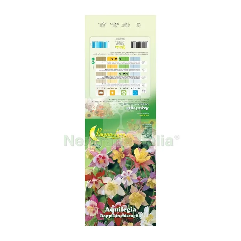 10PZ SEMI GARDEN AQUILEGIA — Protezione piante e sementi — rif. FERX.508086