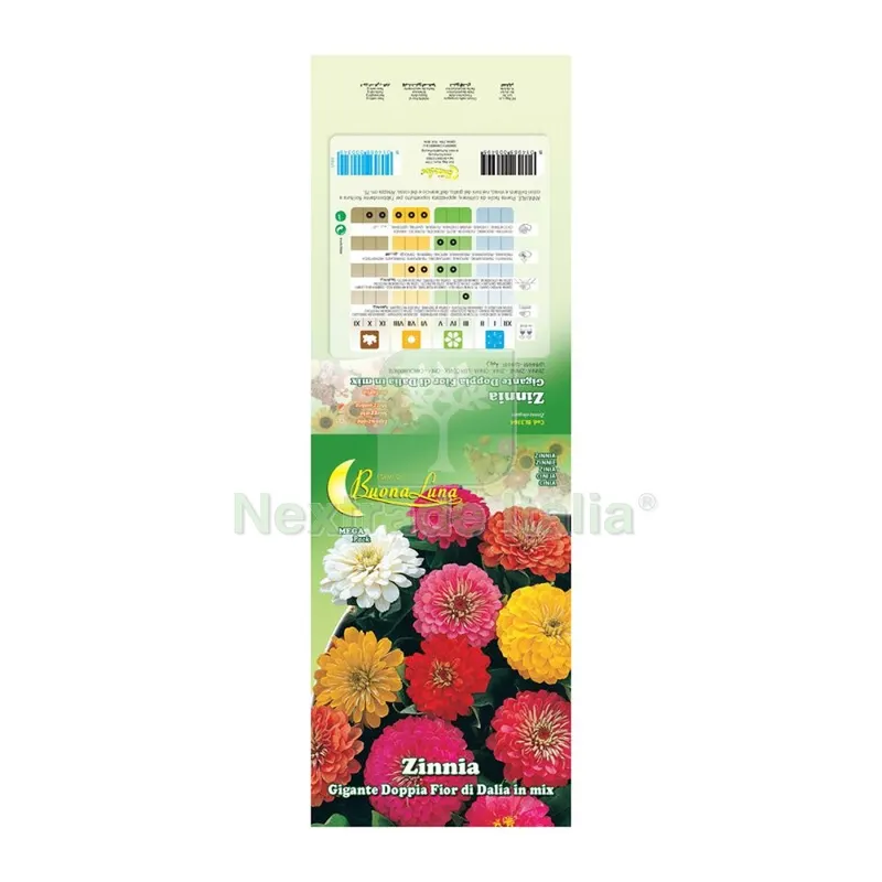 10PZ SEMI GARDEN ZINNIA GIGANTE — Protezione piante e sementi — rif. FERX.508094 10PZ SEMI GARDEN ZINNIA GIGANTE — Protezione piante e sementi — rif. FERX.508094