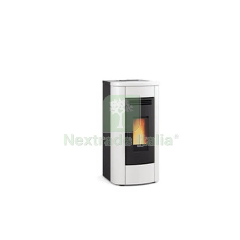STUFA PELLET VENTIL 8KW KLAUDIA 5.0 BIANCO — Stufe e camini — rif. FERX.509981