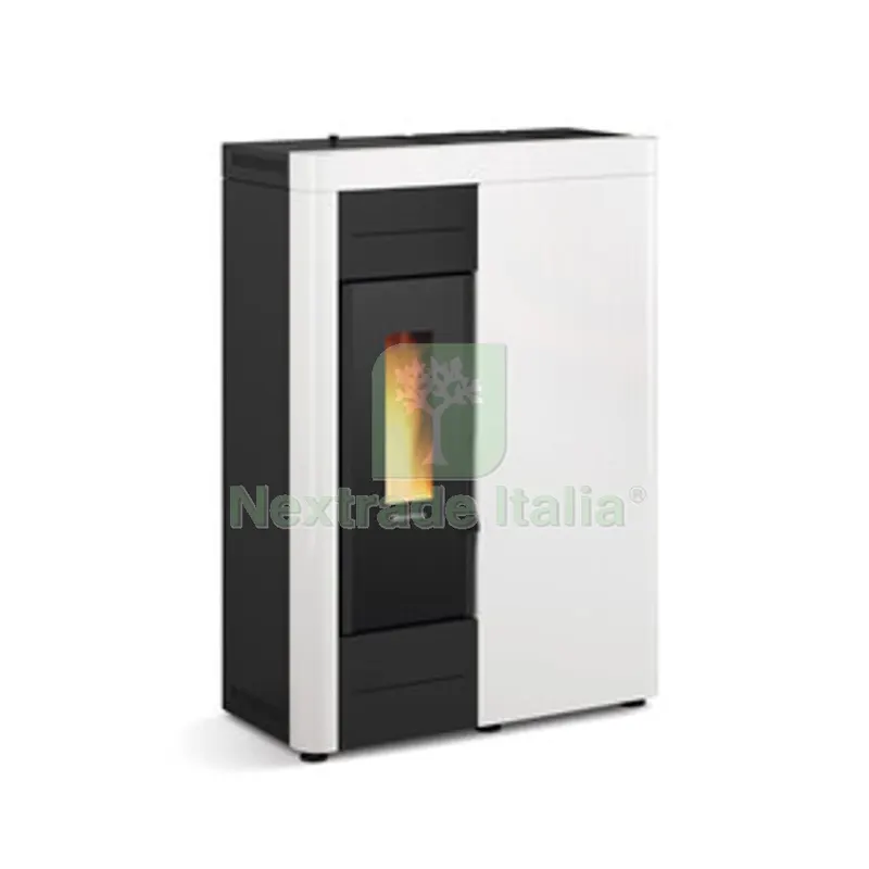 TERMOSTUFA PELLET ERM/SLIM 14,5KW VIRNA IDRO .16 BIANCO — Stufe e camini — rif. FERX.509982 TERMOSTUFA PELLET ERM/SLIM 14,5KW VIRNA IDRO .16 BIANCO — Stufe e camini — rif. FERX.509982