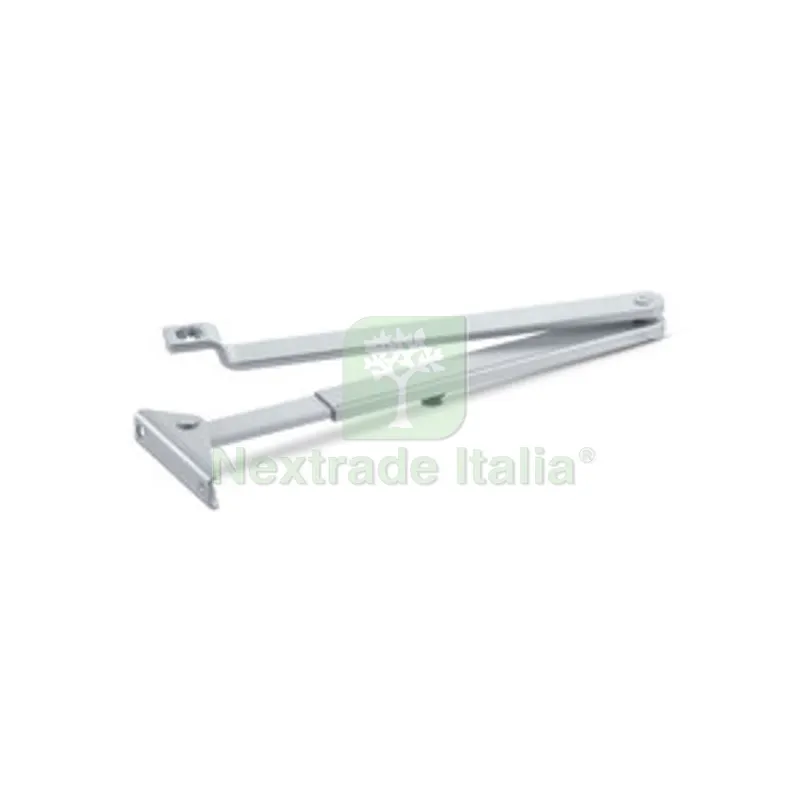 GEZE BRACCIO V P/TS1500-1000C S/FERMO ARGENTO — Ferramenta porte e finestre — rif. FERX.510857 GEZE BRACCIO V P/TS1500-1000C S/FERMO ARGENTO — Ferramenta porte e finestre — rif. FERX.510857