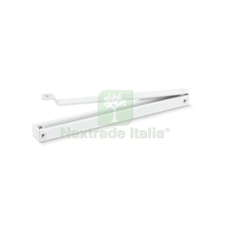 GEZE BRACCIO SLITTA P/TS1500G S/FERMO BIANCO — Ferramenta porte e finestre — rif. FERX.510864 GEZE BRACCIO SLITTA P/TS1500G S/FERMO BIANCO — Ferramenta porte e finestre — rif. FERX.510864