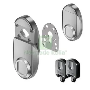 DISEC MG390 DEFENDER MAGNETICO CIL SAG CROMO SATINATO — Serrature e cilindri — rif. FERX.514116