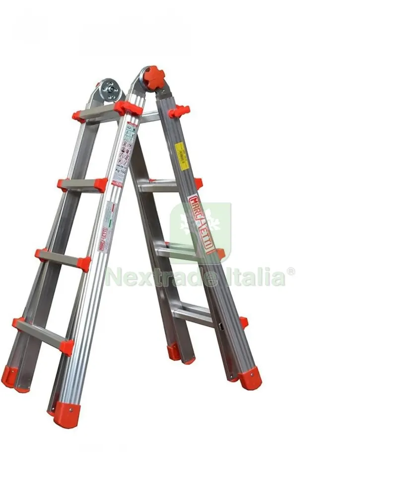 SCALA ALLUMINIO MULTIUSO 4+4 GRADINI 4,10 M — Casalinghi e organizzazione — rif. FERX.57214 — foto 3 SCALA ALLUMINIO MULTIUSO 4+4 GRADINI 4,10 M — Casalinghi e organizzazione — rif. FERX.57214 — foto 3