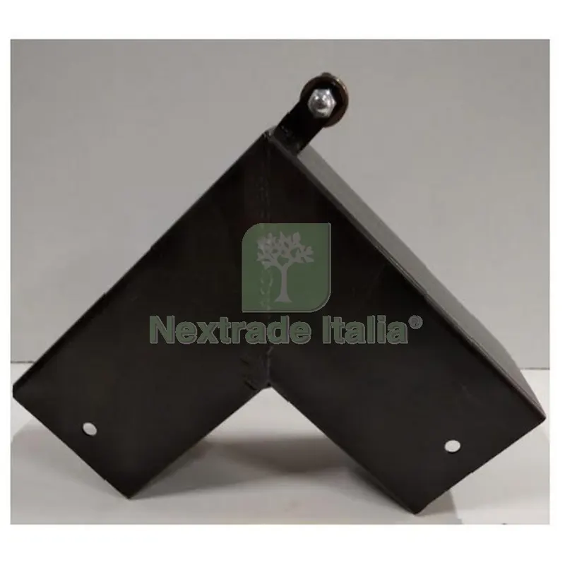SUPPORTO IN FERRO X PALO ORIZZONTALE E VERTICALE — Tempo libero outdoor — rif. FERX.602552 SUPPORTO IN FERRO X PALO ORIZZONTALE E VERTICALE — Tempo libero outdoor — rif. FERX.602552