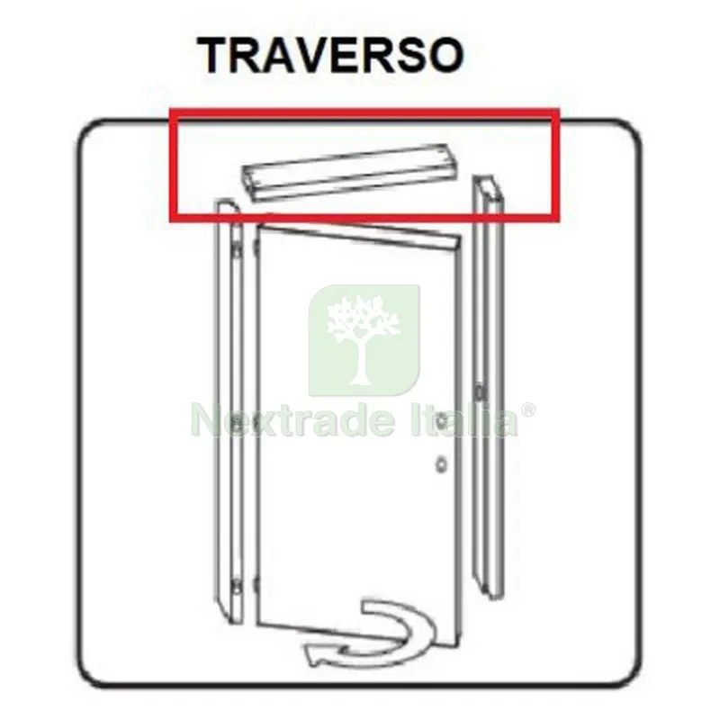TRAVERSO BATTENTE PER PORTA MICROTEC CILIEGIO 210X80 CM — Attrezzi da giardino — rif. FERX.603129 TRAVERSO BATTENTE PER PORTA MICROTEC CILIEGIO 210X80 CM — Attrezzi da giardino — rif. FERX.603129