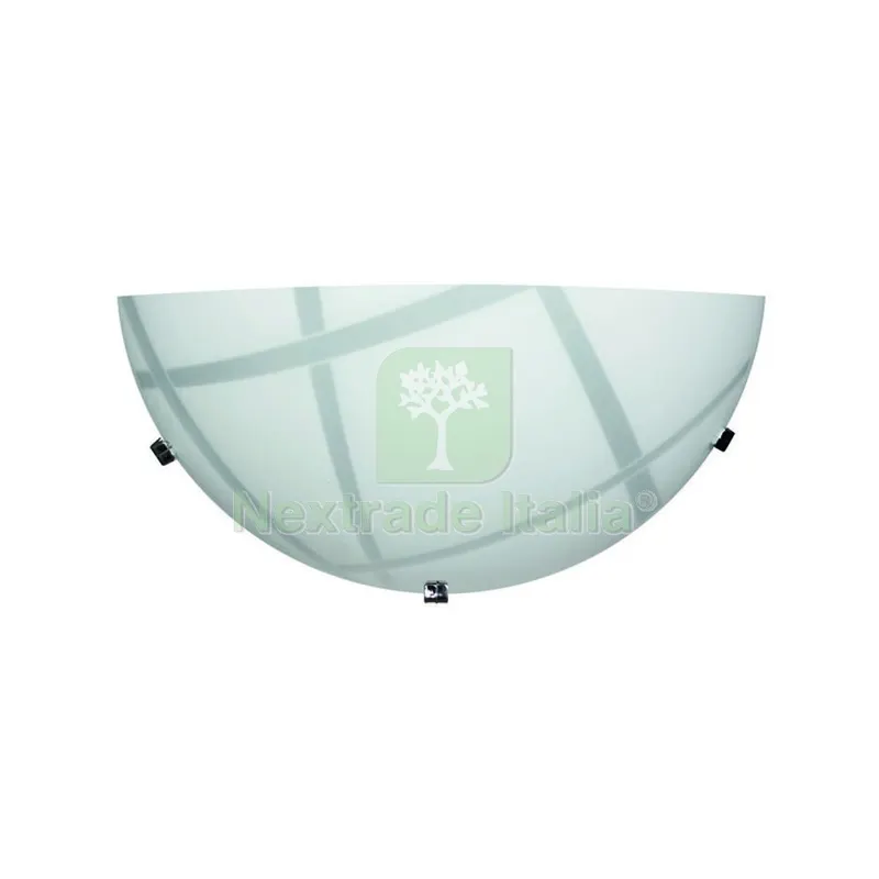 4PZ APPLIQUE DARIO 1XE27 CROMO BIANCO — Illuminazione — rif. FERX.656497 4PZ APPLIQUE DARIO 1XE27 CROMO BIANCO — Illuminazione — rif. FERX.656497