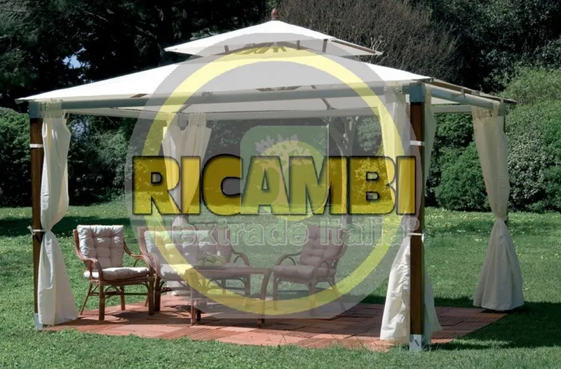 PALO IN LEGNO PER GAZEBO "TOP" MM 93X93 — Pali e paletti — rif. FERX.7397