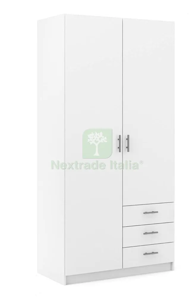 KIT ARMADIO SPRINT 2 ANTE +3 CASSETTI BIANCO — Arredo — rif. FERX.75721 — foto 2