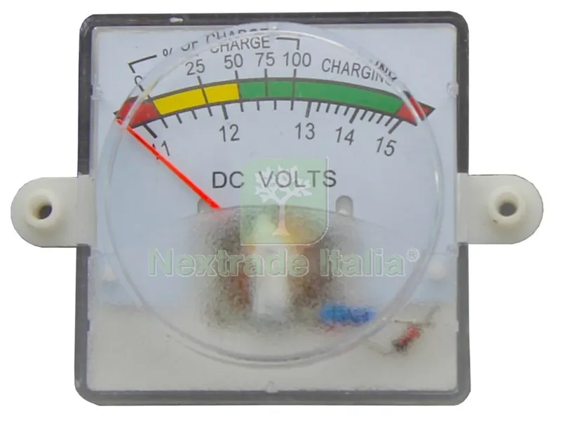 VOLTIMETRO PER POMPA A PRESSIONE CARRELLATA SINISTRA MD16E — Idropulitrici e spruzzatori — rif. FERX.95111