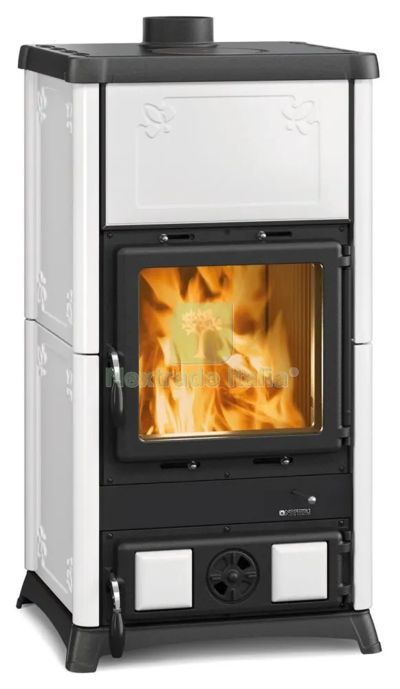 STUFA A LEGNA FEDORA BIANCO — Stufe e camini — rif. FERX.96241