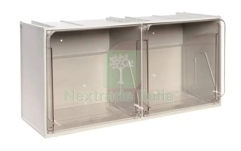 MADIA 2 CASSETTI 'CRISTAL BOX' MM 600X240X300H — Spatole e raschietti — rif. FERX.97012 MADIA 2 CASSETTI 'CRISTAL BOX' MM 600X240X300H — Spatole e raschietti — rif. FERX.97012