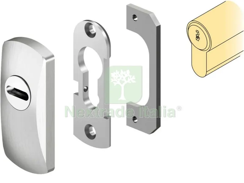 PROTECTOR PER CILINDRI SG08 ALLUMINIO SILVER — Serrature e cilindri — rif. FERX.98534 — foto 2 PROTECTOR PER CILINDRI SG08 ALLUMINIO SILVER — Serrature e cilindri — rif. FERX.98534 — foto 2