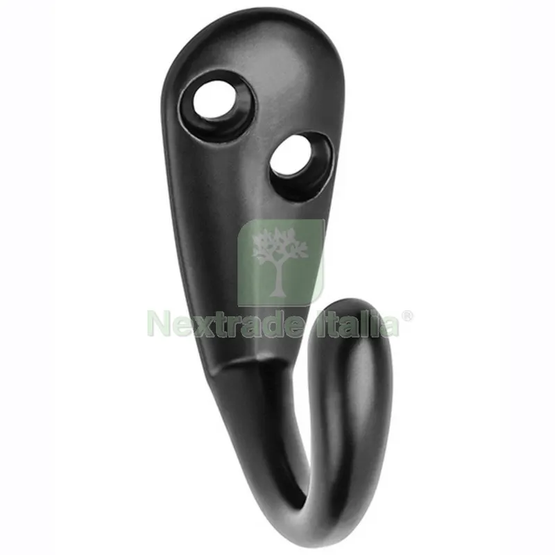 50PZ GANCIO WZ MALAG C0-20 NERO — Ferramenta porte e finestre — rif. FERX.99165