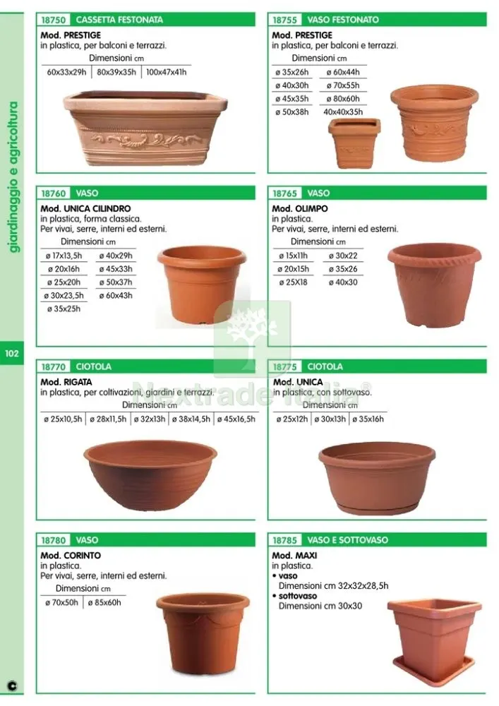 CASSETTA IN PLASTICA FESTONATA 100X47X41H PRESTIGE — Casalinghi e organizzazione — rif. FERX.13231 — foto 2 CASSETTA IN PLASTICA FESTONATA 100X47X41H PRESTIGE — Casalinghi e organizzazione — rif. FERX.13231 — foto 2