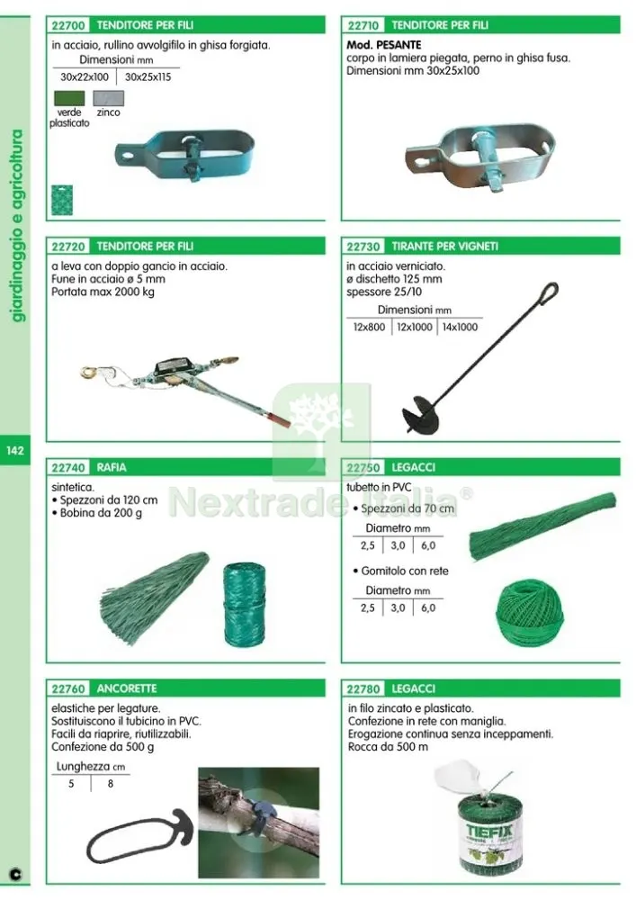 18KG LEGACCI IN PVC D 6,0 MM IN MATASSE — Attrezzi da giardino — rif. FERX.89796 — foto 2