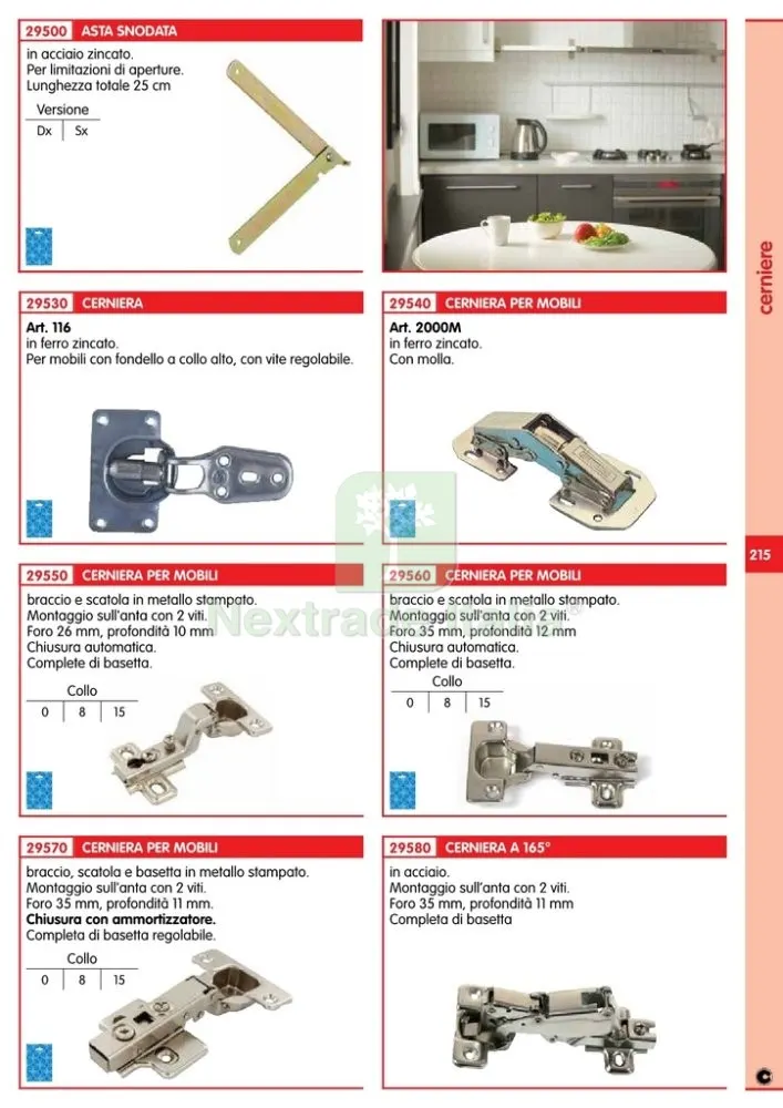 20PZ CERNIERA CHIUSURA CON AMMORTIZZATORE COLLO 0 DIAMETRO 35 CON BASETTA — Cerniere e cardini — rif. FERX.31780 — foto 2 20PZ CERNIERA CHIUSURA CON AMMORTIZZATORE COLLO 0 DIAMETRO 35 CON BASETTA — Cerniere e cardini — rif. FERX.31780 — foto 2