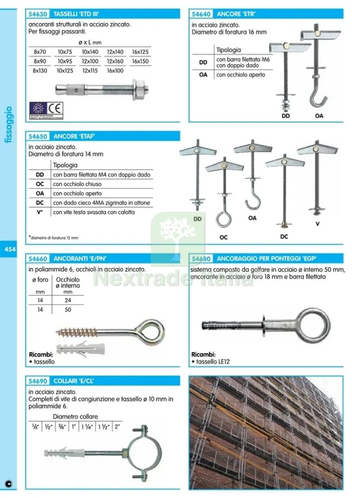 10CF ELEMATIC COLLARE E/CL GR. 1.1/4 (PZ.2) — Fissaggi per cappotto e facciate — rif. FERX.25572 — foto 2 10CF ELEMATIC COLLARE E/CL GR. 1.1/4 (PZ.2) — Fissaggi per cappotto e facciate — rif. FERX.25572 — foto 2
