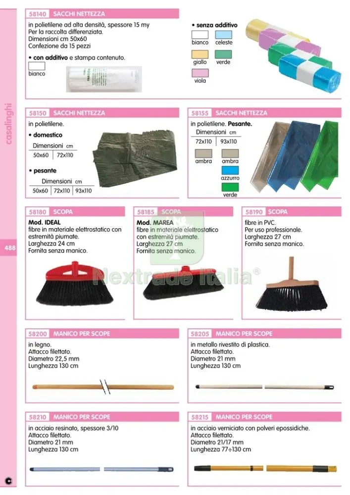 20CF SACCHI NETTEZZA URBANA 50X60 CELESTE 15 PZ — Casalinghi e organizzazione — rif. FERX.13641 — foto 2 20CF SACCHI NETTEZZA URBANA 50X60 CELESTE 15 PZ — Casalinghi e organizzazione — rif. FERX.13641 — foto 2