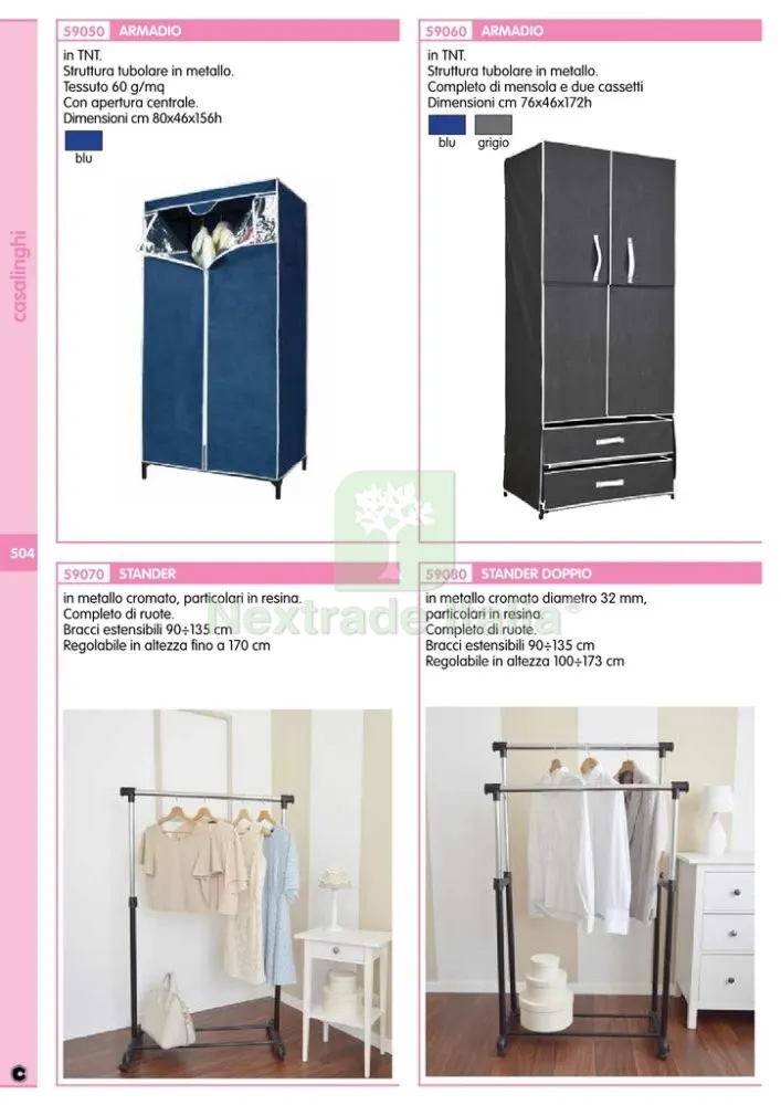 STANDER AMERICA 90/135X170 CM — Casalinghi e organizzazione — rif. FERX.1479 — foto 2