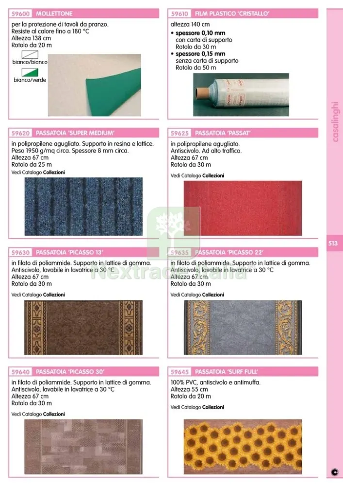 30ML PASSATOIA PICASSO 13 H 67 CM VERDE — Tessili e biancheria casa — rif. FERX.5953 — foto 2 30ML PASSATOIA PICASSO 13 H 67 CM VERDE — Tessili e biancheria casa — rif. FERX.5953 — foto 2